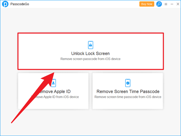 select unlock lock screen