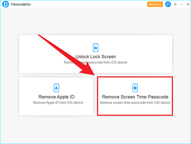 passcodego remove screen time passcode